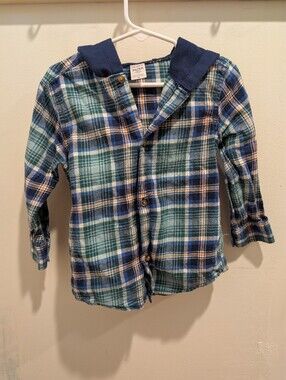Carter's 3T Hooded Flannel